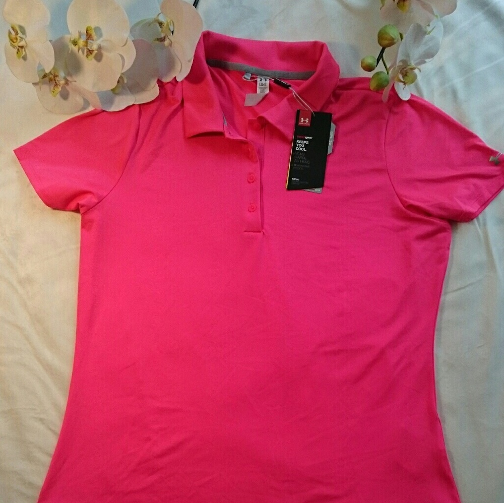 NWT Under Armour Golf Shirt